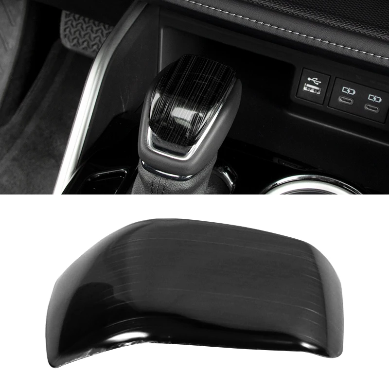 For Toyota Highlander XU70 Kluger 2020 2021 2022 2023 2024 Interior Accessories Car Gear Shift Knob Gear Head Cover Trim