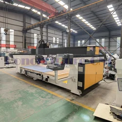 CNC Router Marble 5 Axis Bridge Saw Granite Stone Slab Cutting Quartzite Countertops Tombstone Engraving Machine