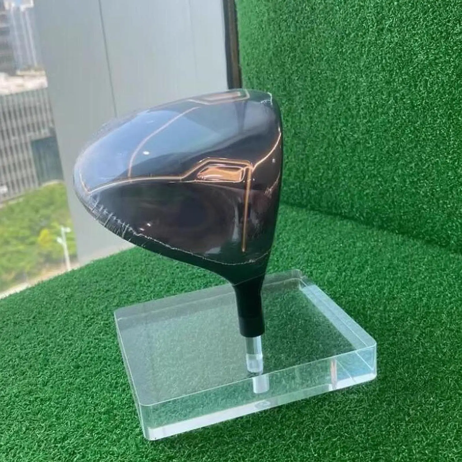 

Golf Head Display Rack Storage Gifts for Men Acrylic Morden Elegant Creative Golf Head Holder for Office Indoor Home Outdoor