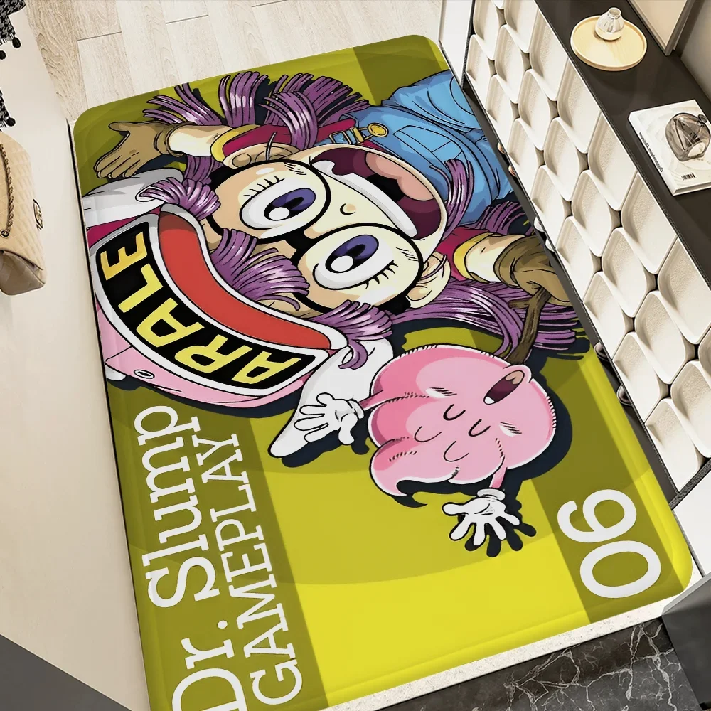 Dr Slump tappetino rettangolo antiscivolo casa morbido Badmat porta d\'ingresso tappetino esterno per interni zerbino di benvenuto