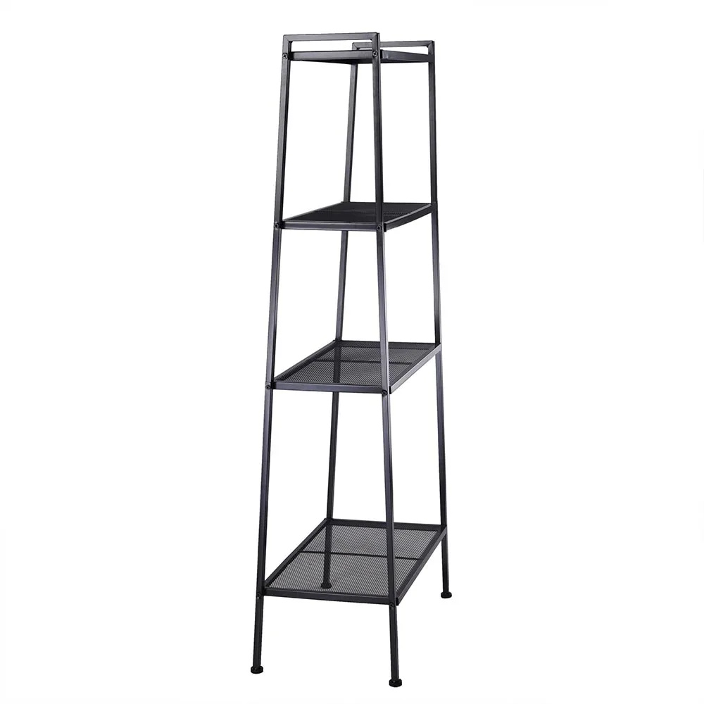 Widen 4 Tiers Bookshelf Black Office Furniture