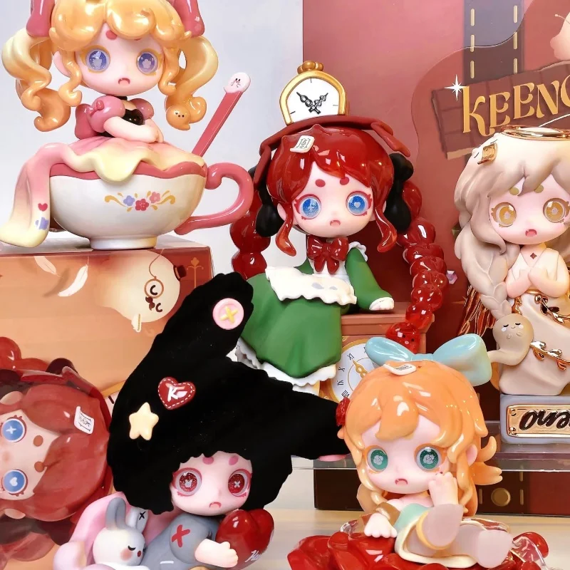

Keeno Mysterious Treasure слепая коробка игрушки Mystery Box Cajas Misteriosas аниме фигурки Kawaii куклы для девочек игрушки