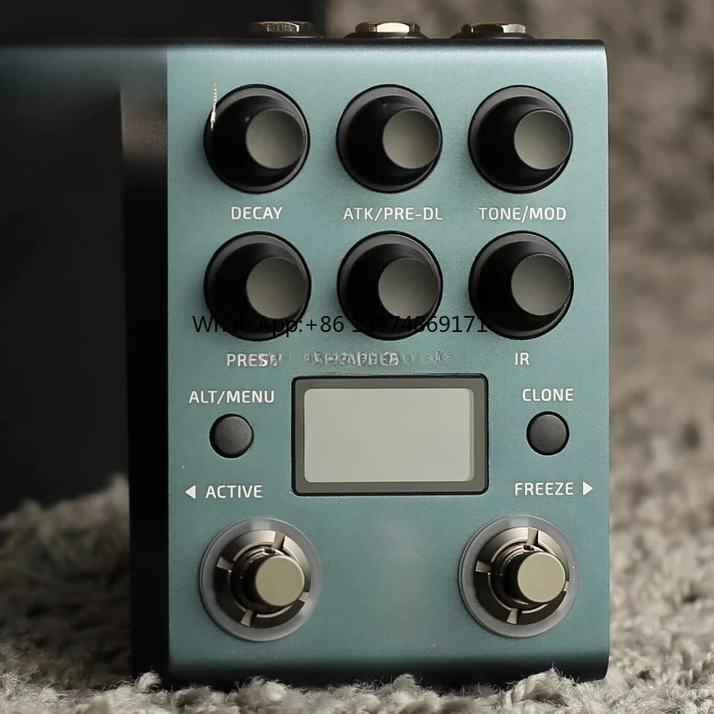 Electric Guitar Monolithic Effect Pedal Convolution Reverb Ambient Space Simulation