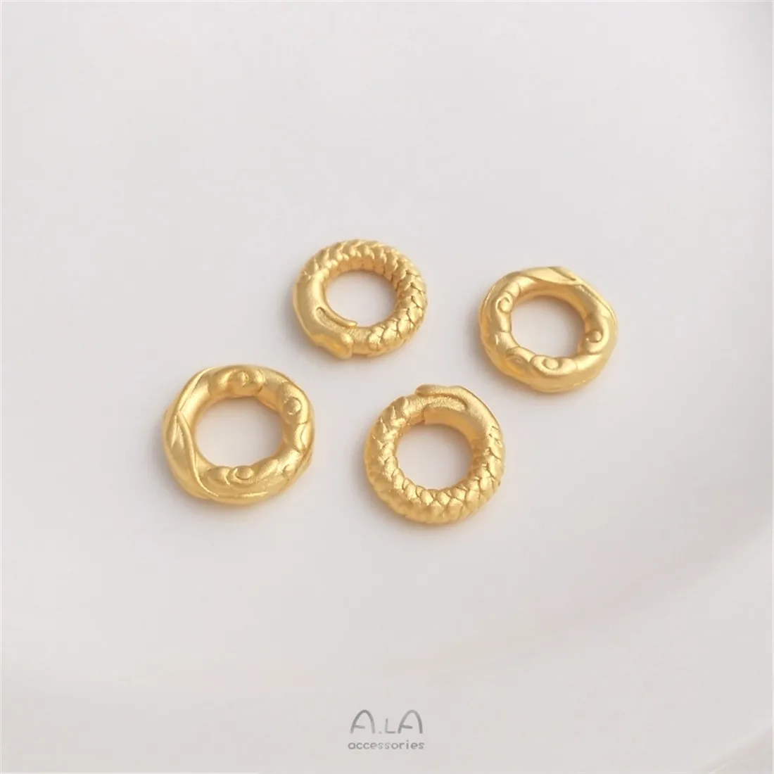 Woven Hand Rope Bracelet Circle, DIY Snap Ring, Concentric Ring Connection Ring, Sha Jin Long Quan Feng Quan Kun Quan Hand Rope