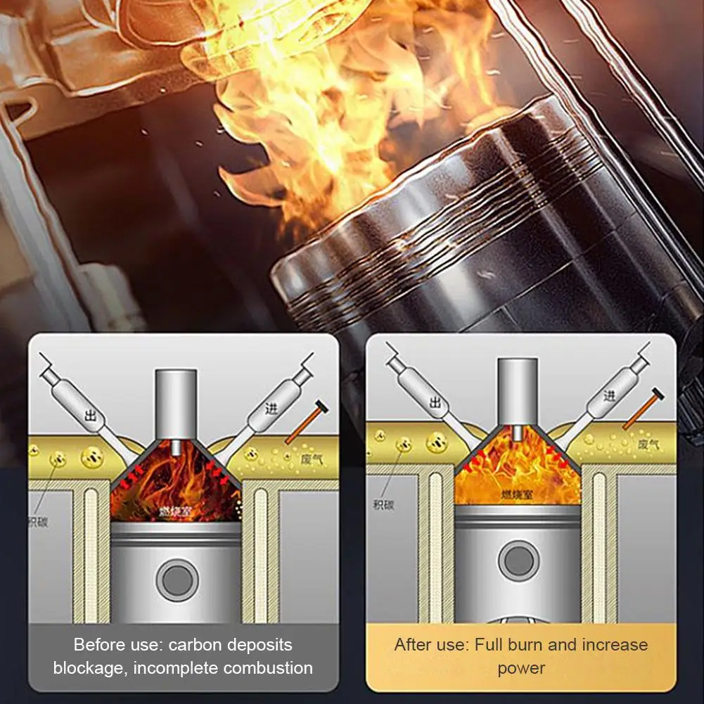 Car Diesel Fuel Additive Auto Diesel Injector Cleaner Diesel Saver Oil Additive Energy Saver Carbon Removal Power Enhancement
