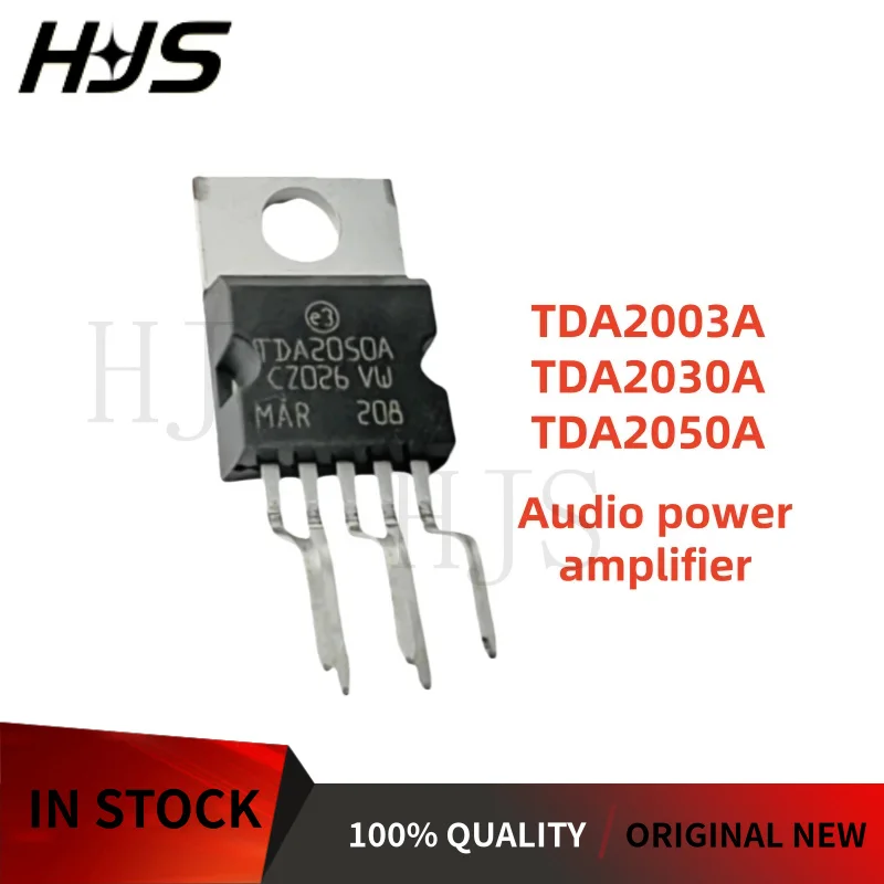 10PCS TDA2050A TDA2030A TDA2003A TDA2050 TDA2030 TDA2003 TO-220 Audio power amplifier 100% NEW