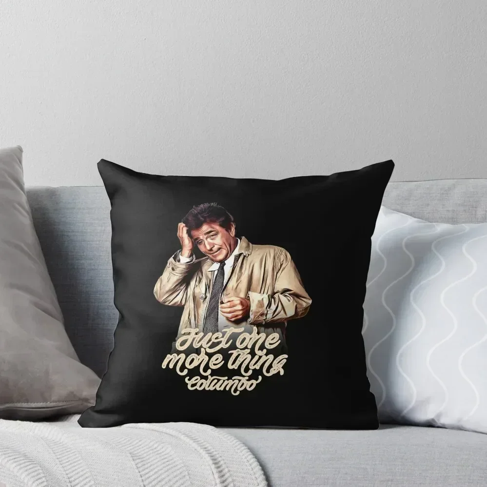 Columbo - Peter Falk Throw Pillow Sofa Pillow Cover Pillowcase Anime pillow