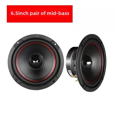 새로운 자동차 오디오 수정 세트 및 무거운 서브우퍼 4인치 5인치 6.5인치 자동차 스피커 수정 오디오(메쉬 커버 개스킷 포함)