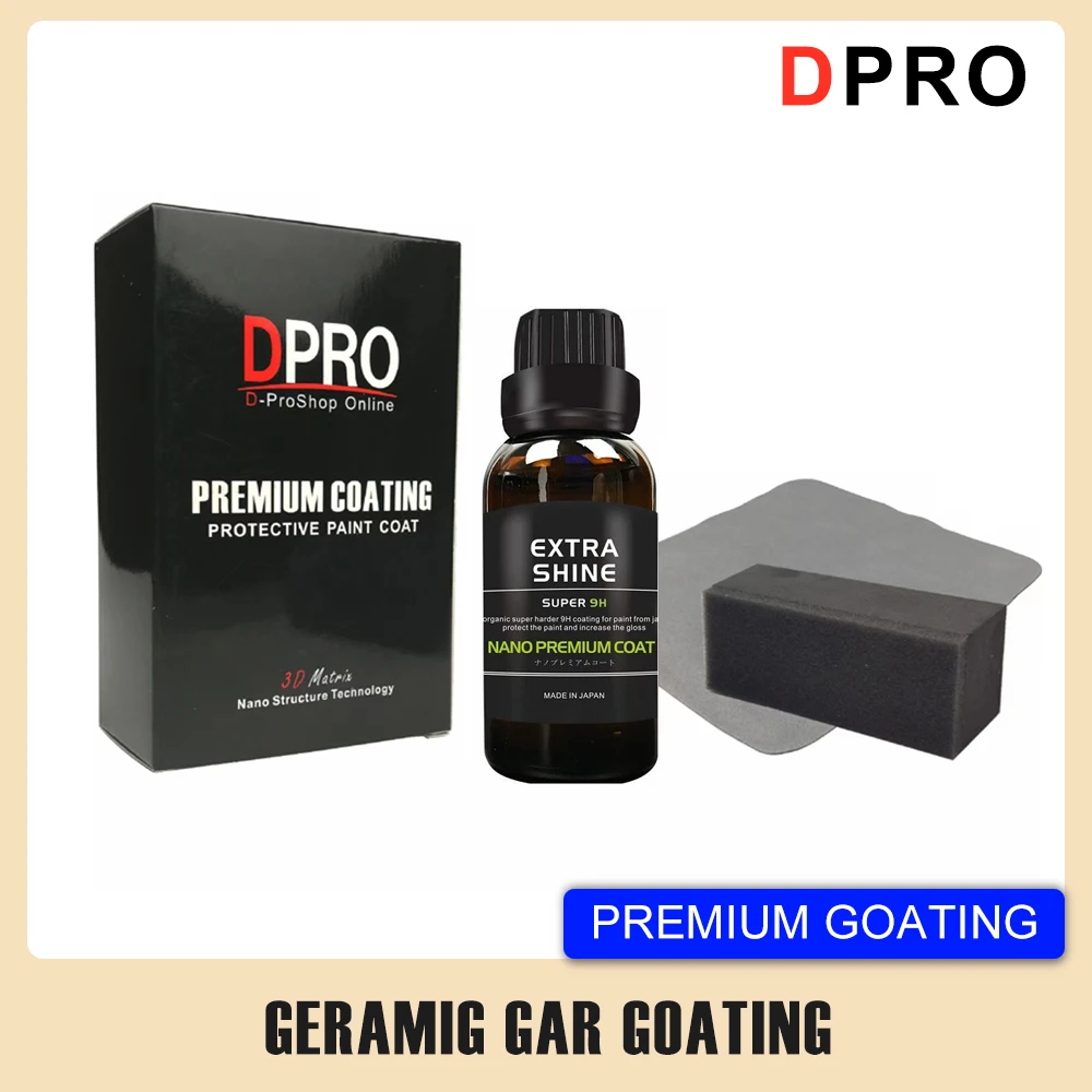 

Dpro 9h Nano Автомобильное керамическое покрытие Автомобильный лак Жидкое стекло Супергидрофобный уход за краской Водонепроницаемая картина с кристаллами Детализация автомобиля
