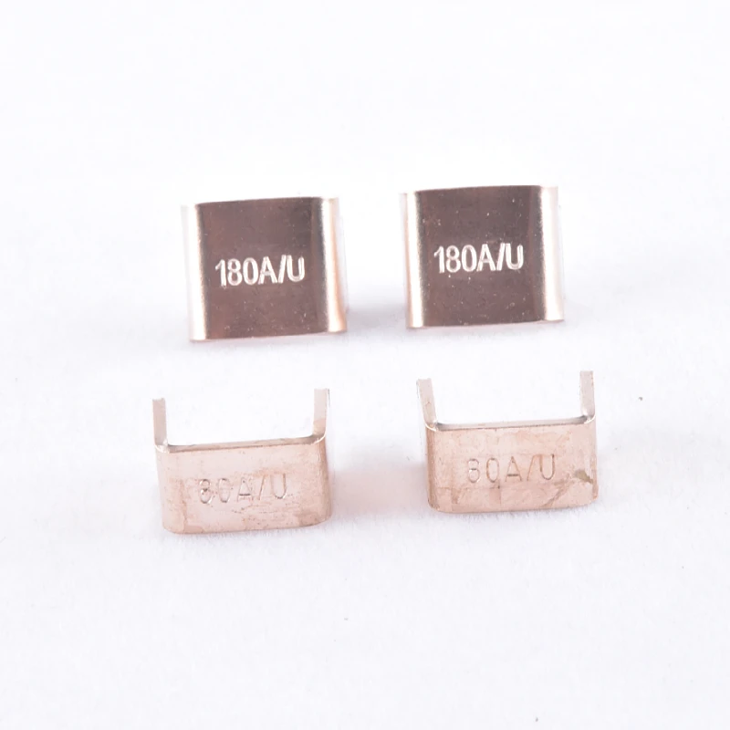 5pcs CG FL-U Model 40A 60A 180A 220A 75mV U Type Shunt Customized DC Shunt Ohm Manganese Copper Shunt PCB Resistances