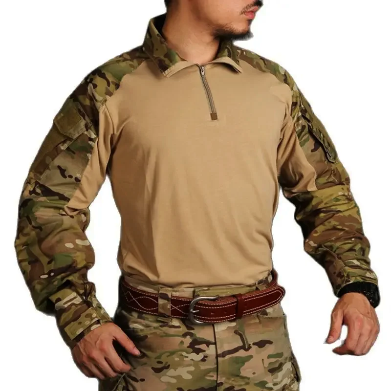 Taktische Shirts GEN3 Combat Tops Herren Camo T-shirts T-shirt Milsim Outdoor Jagd Kleidung Wandern Training militärische Arbeitskleidung