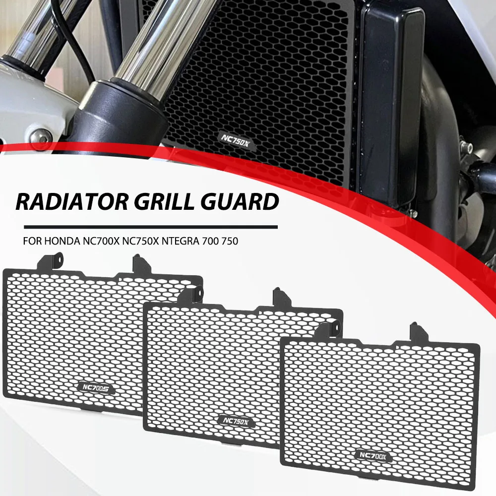

For HONDA NC700X NC750X 2021-2024 Integra 700 750 Radiator Grille Cover Guard Protection Protetor Radiator Guard NC 750X NC750 X