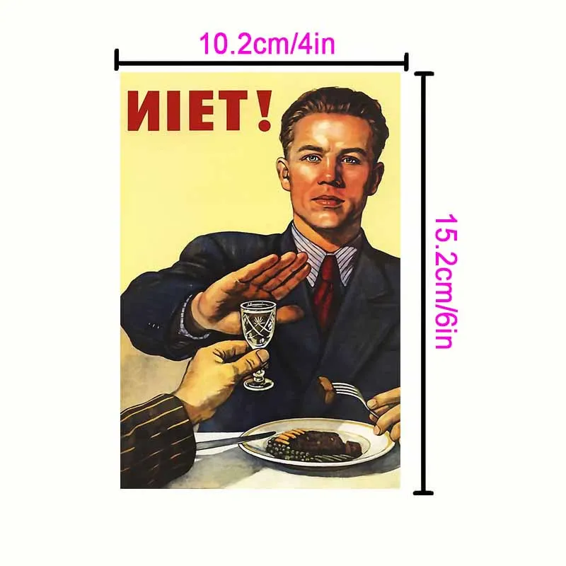 10/30pcs Retro Soviet Propaganda Postcards Set Home Dorm Decor Posters Laika Dog Wall Collage Kit Room Bar Decoration Art Prints