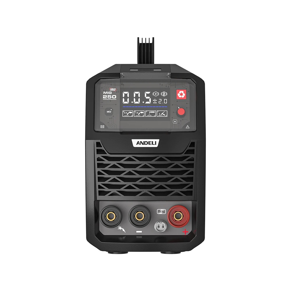 

ANDELI 110V/220V LED MIG-250 LIFT TIG MMA MIG Gasless MIG Welding Machine