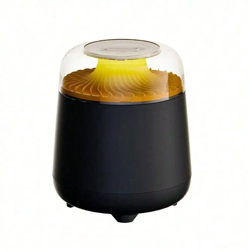 Large Spray Simulated Volcano Humidifier, Seven-Color Atmosphere Light Humidifying, Dual-Spray Home Silent Spray Machine