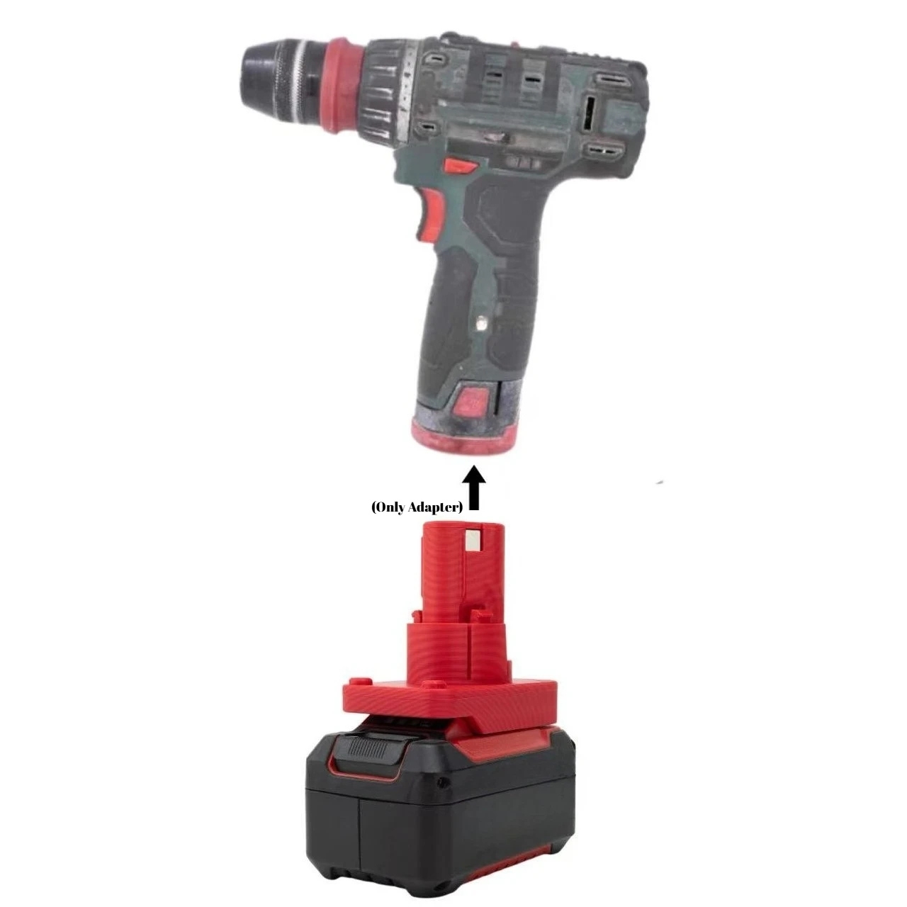 

Battery Adapter For Makita / Bosch / Ozito 18V Battery Converter To Parkside X12v Power Tool (﻿Adaptor Only)