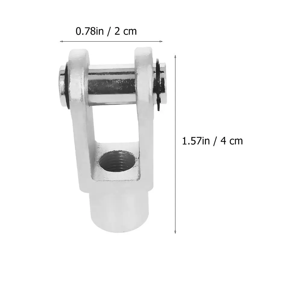 5Pcs Air Cylinder Rod Clevis with Female Thread Strong Bending Resistance Y Joint Connector for Standard Mechanical Linking in