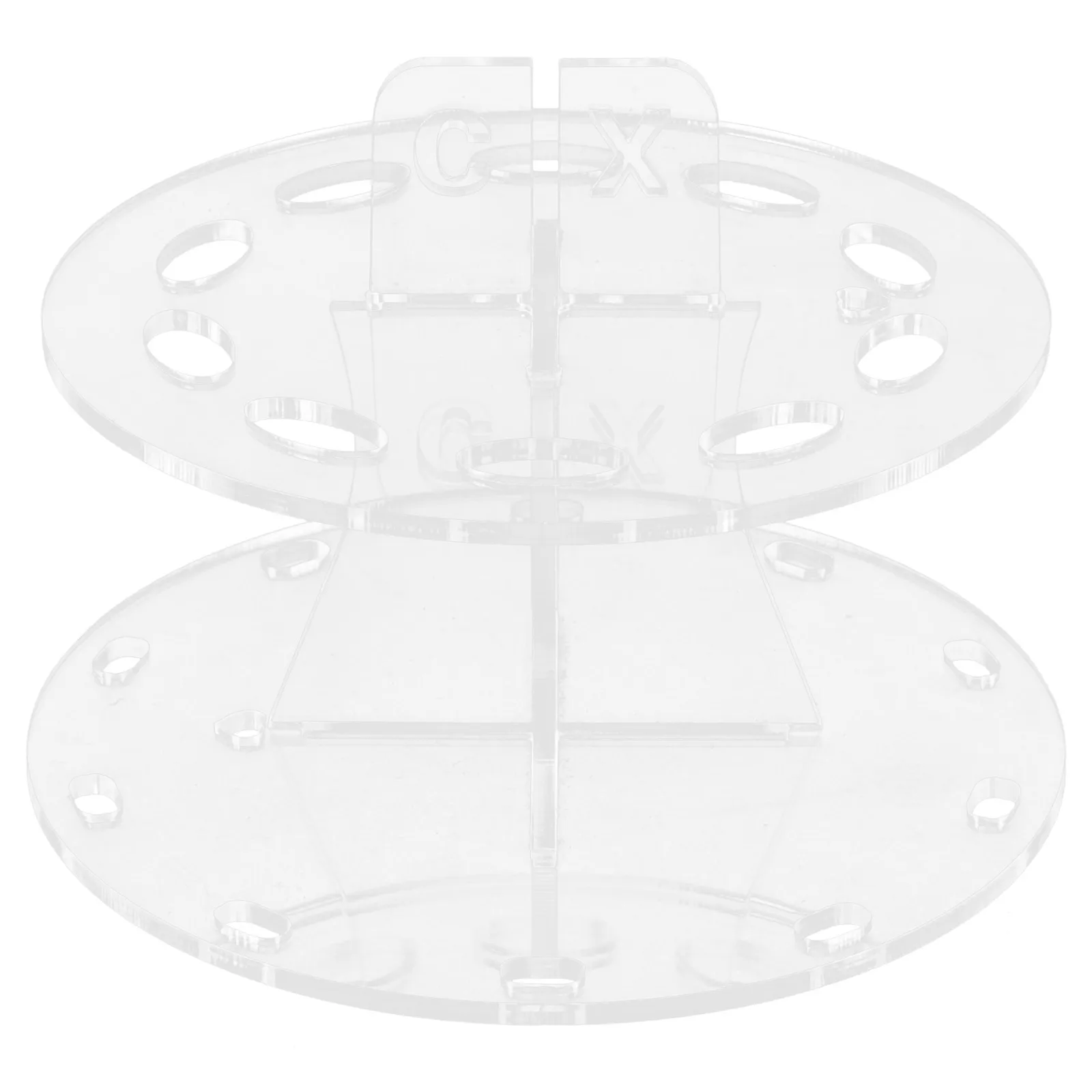 10 Hole Makeup Brush Display St Drying Rack Transparent Holder Makeup Brush Storage St Storage ganizer Tree Shape