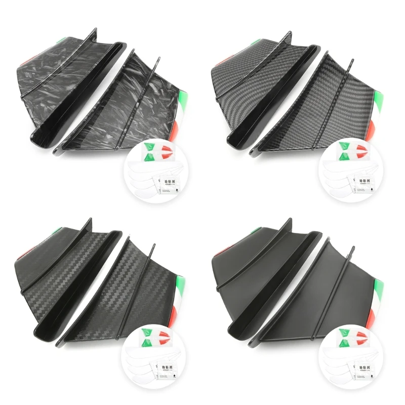 

094D Aerodynamic Wing Spoiler Motorbike Modification Accessories Wing Spoiler