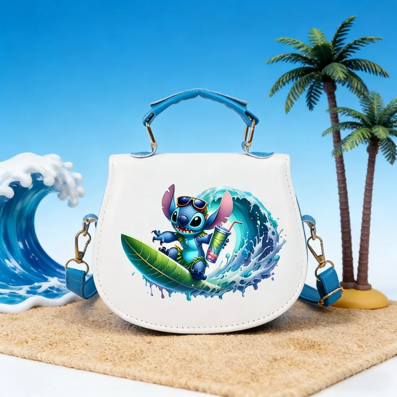 

Новая сумка-кроссбоди 2026 года с принтом мультяшного персонажа, портативная наплечная сумка из искусственной кожи, модная женская сумка-кроссбоди, подарок