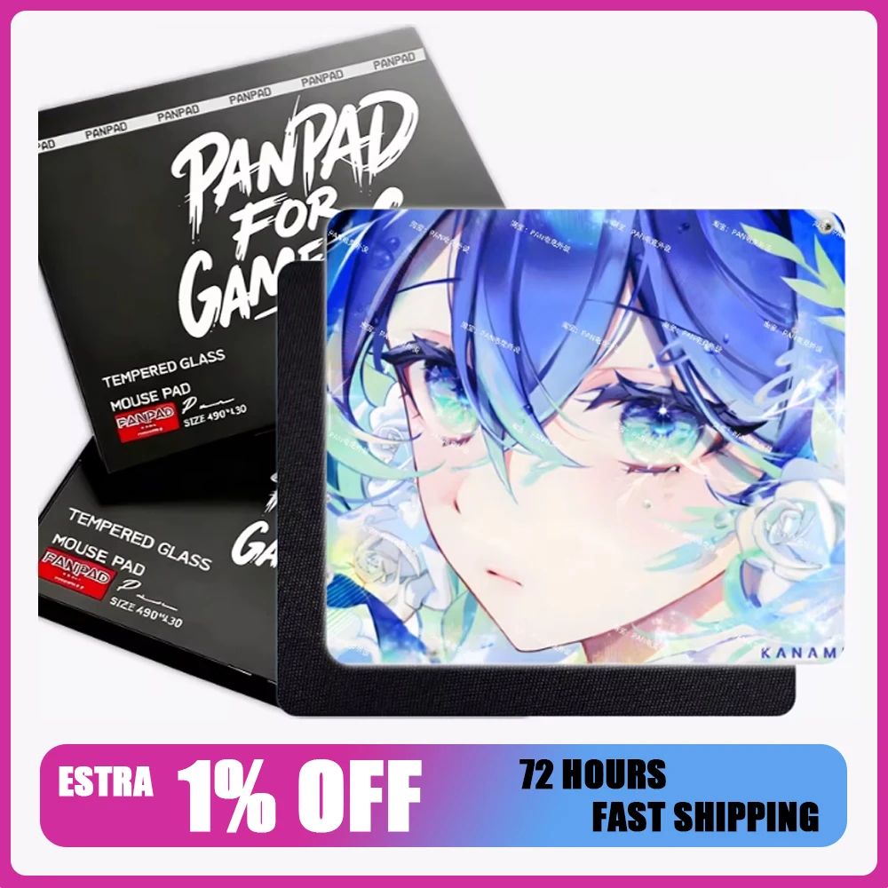 

PAN Esports Kanami Minami Duplicate Same Glass Mousepad Smooth Speed Mouse Pad Full Covering Primer For CSGO APEX Pc Accessories