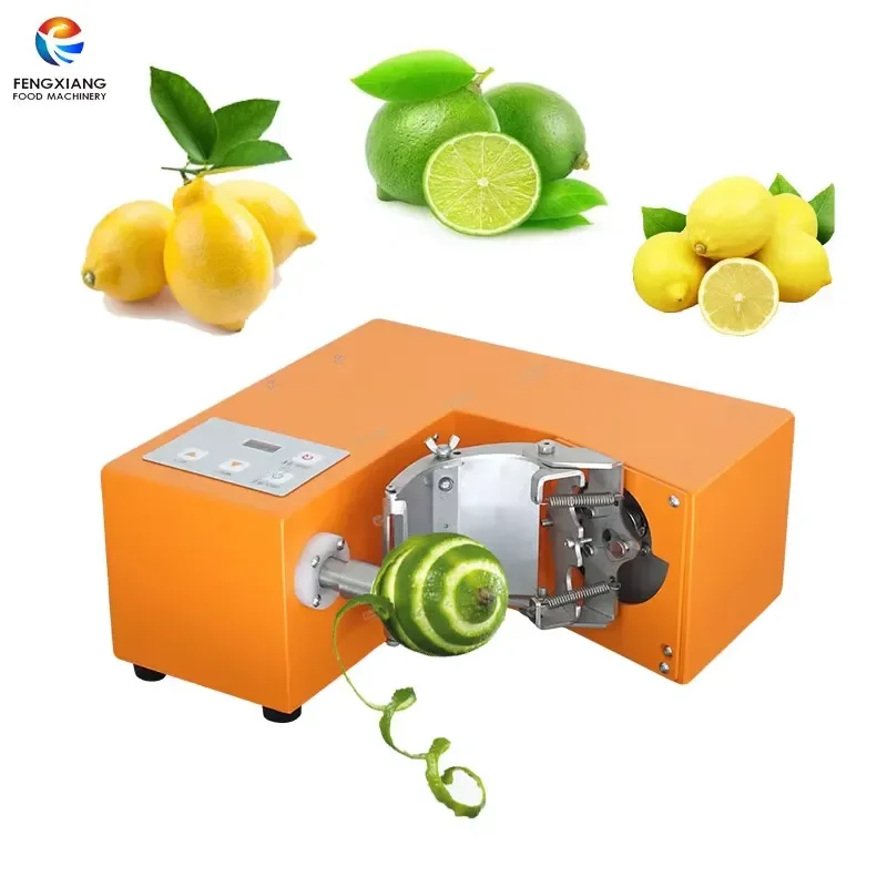 

YWM Certificate 5-10pcs/m Speedy Small Tabletop Lemon Peeling Machine Electric Zester Lemon Green Lime Peeler