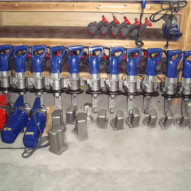 رائجة البيع 32 نوع 40 نوع الكهربائية المحمولة المحمولة آلة ثني حديد التسليح الهيدروليكية آلة استقامة حديد التسليح #6