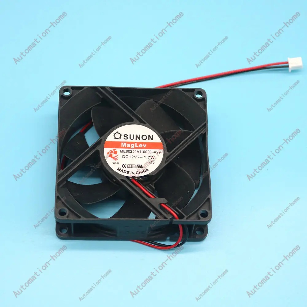 

SUNON ME80251V1-000C-A99 12V 1.7W 8CM 8025 cooling fan free shipping#XR