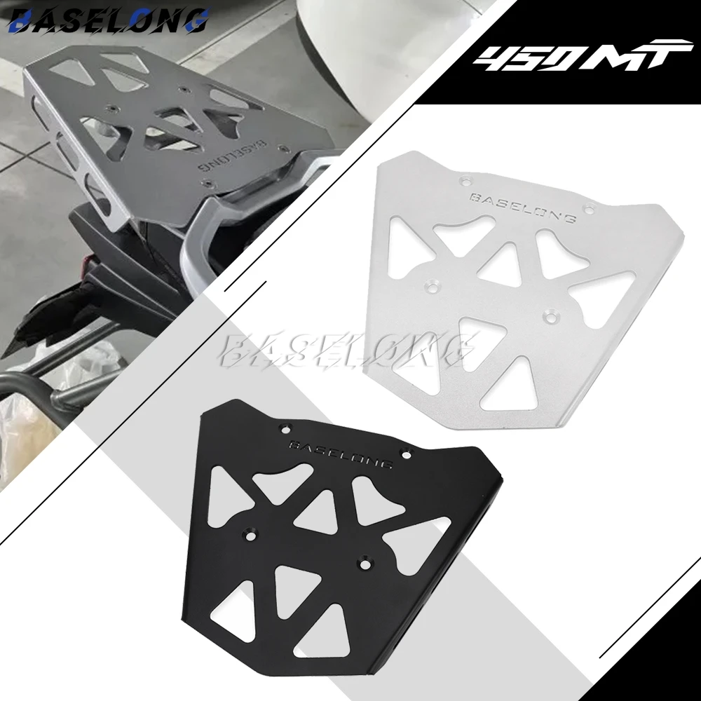 

For CFMOTO 450MT 2024 2025 Rear Luggage Rack Bracket Storage Box Support Carrier Cargo Tail Bag Holder CF 450 MT Suitcase Shelf