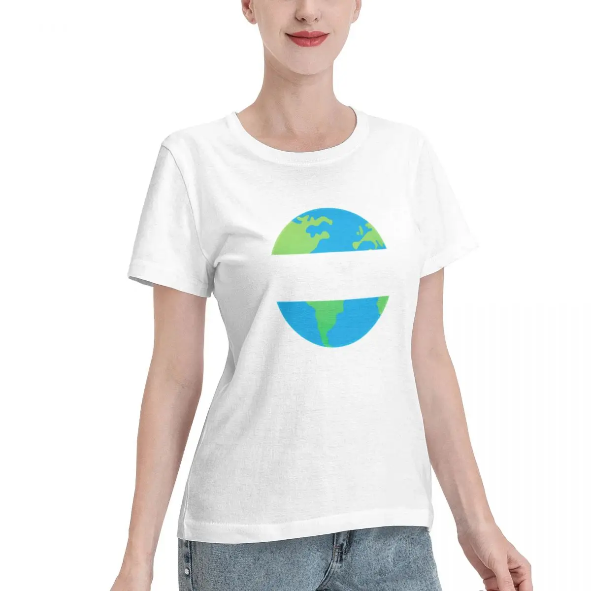 Washable There Is No Planet B Ecologic Tshirt Women's T-shirt Aesthetic Female Everyday Wear