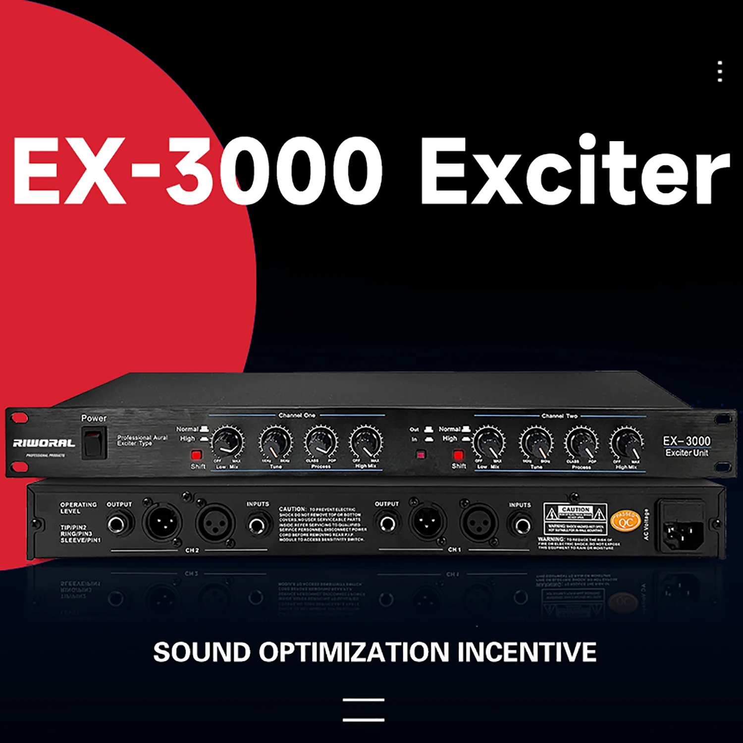 EX3000 Factory Direct Sales Professional Dj Stage Performance Equipment Audio Exciter Processor