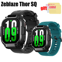 Band For Zeblaze Thor SQ Smart Watch Strap SmartWatch Silicone Soft Wristband Bracelet Screen protector film