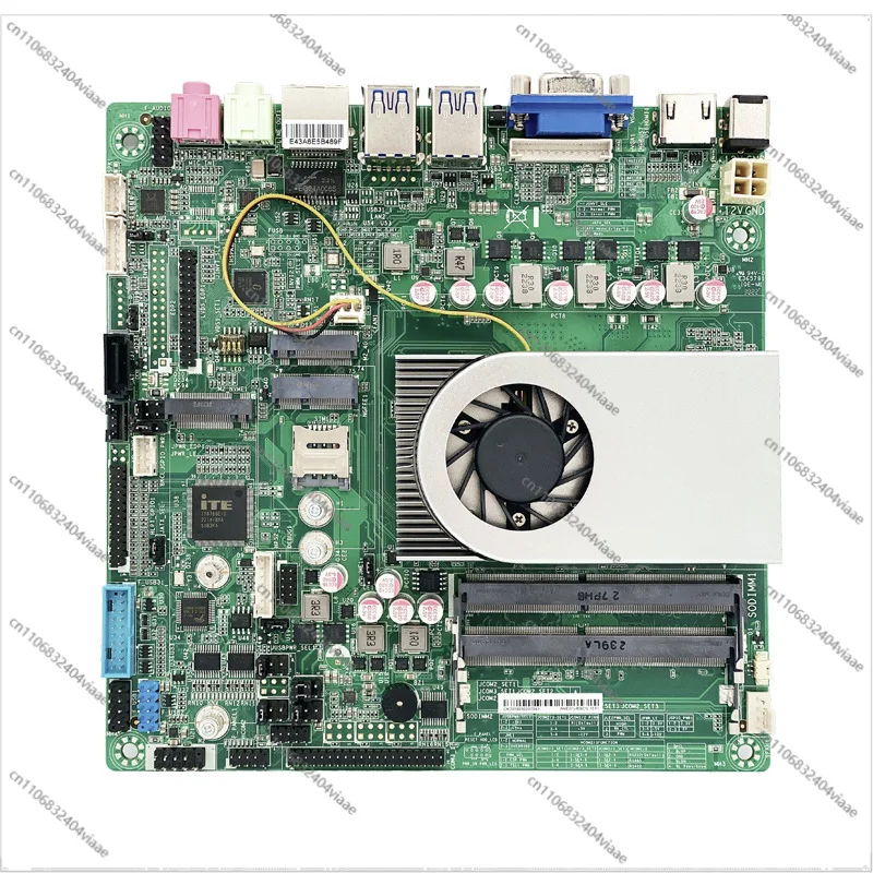 For 10th Generation I3i5i7X86 Mini ITX Small Host Main Board Industrial Control 6COM Multi-display Single and Double Network