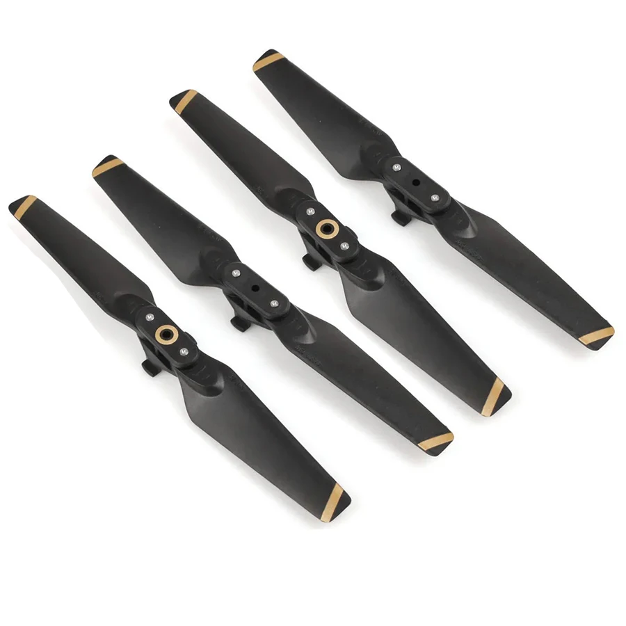 4pcs Propellers 4730 F Blade Prop Spare Parts CW/CCW Propeller for DJI Spark Drone Accessories Gold/Silver view 6