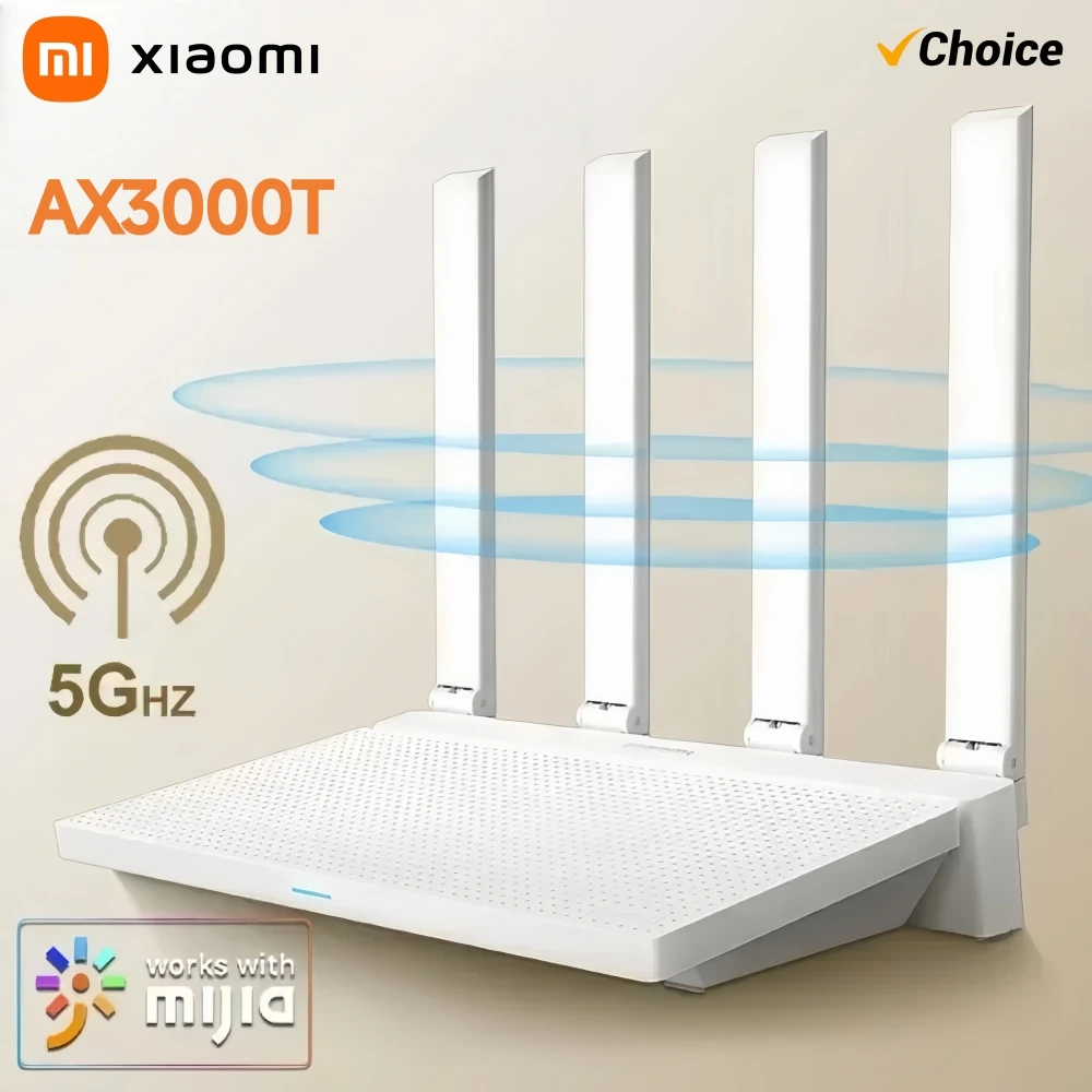 

Оригинальный маршрутизатор Xiaomi AX3000T, IPTV Mesh Networking, гигабитные порты Ethernet, игровой ускоритель, повторитель, модем, усилитель сигнала
