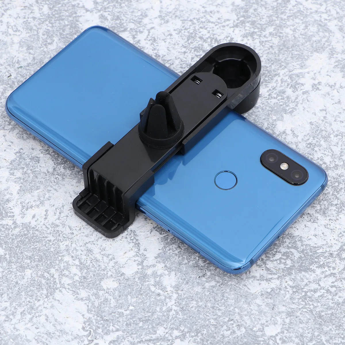 1Pcs Automotive Navigation Bracket Car Cellphone Mount for Handlebars Stretchable Secure Fit Premium Hard Plastic Clamp Design