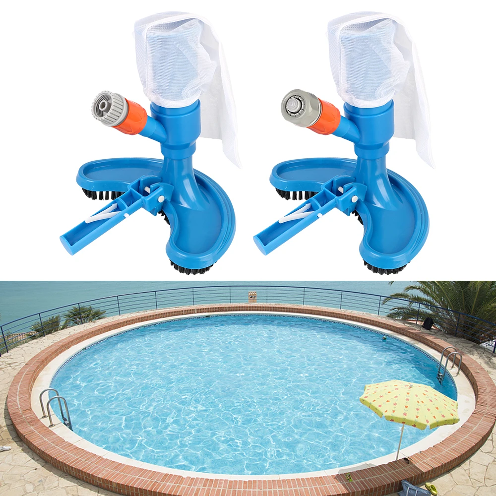 

Vacuum Cleaner Brush Suction Head Cleaning Disinfect Tool Swimming Pool Vacuum Cleaner EU/US Portable Pond Fountain