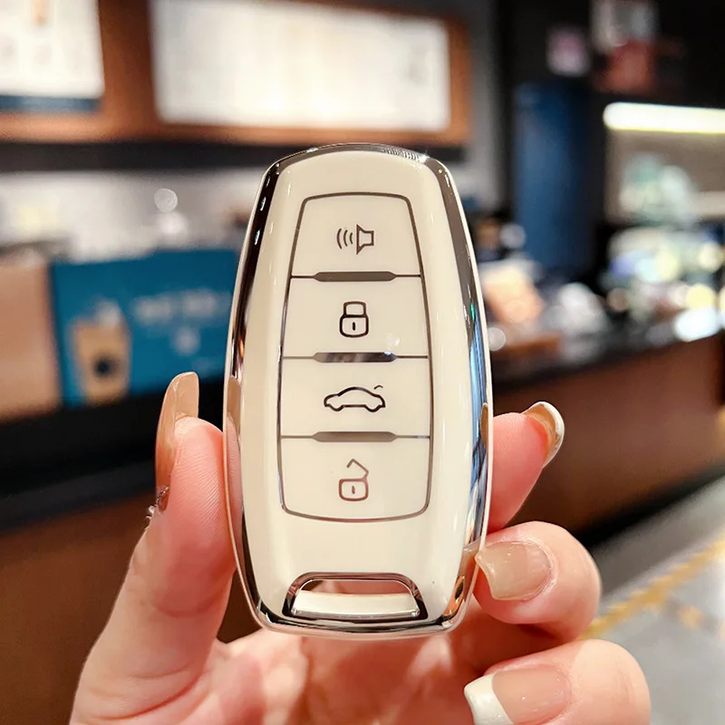 For Great Wall Haval Hover H4 H6 H7 H9 F5 F7 H2S Car Remote 4 Buttons Auto Key Cover Case Shell Fob Holder Accessories