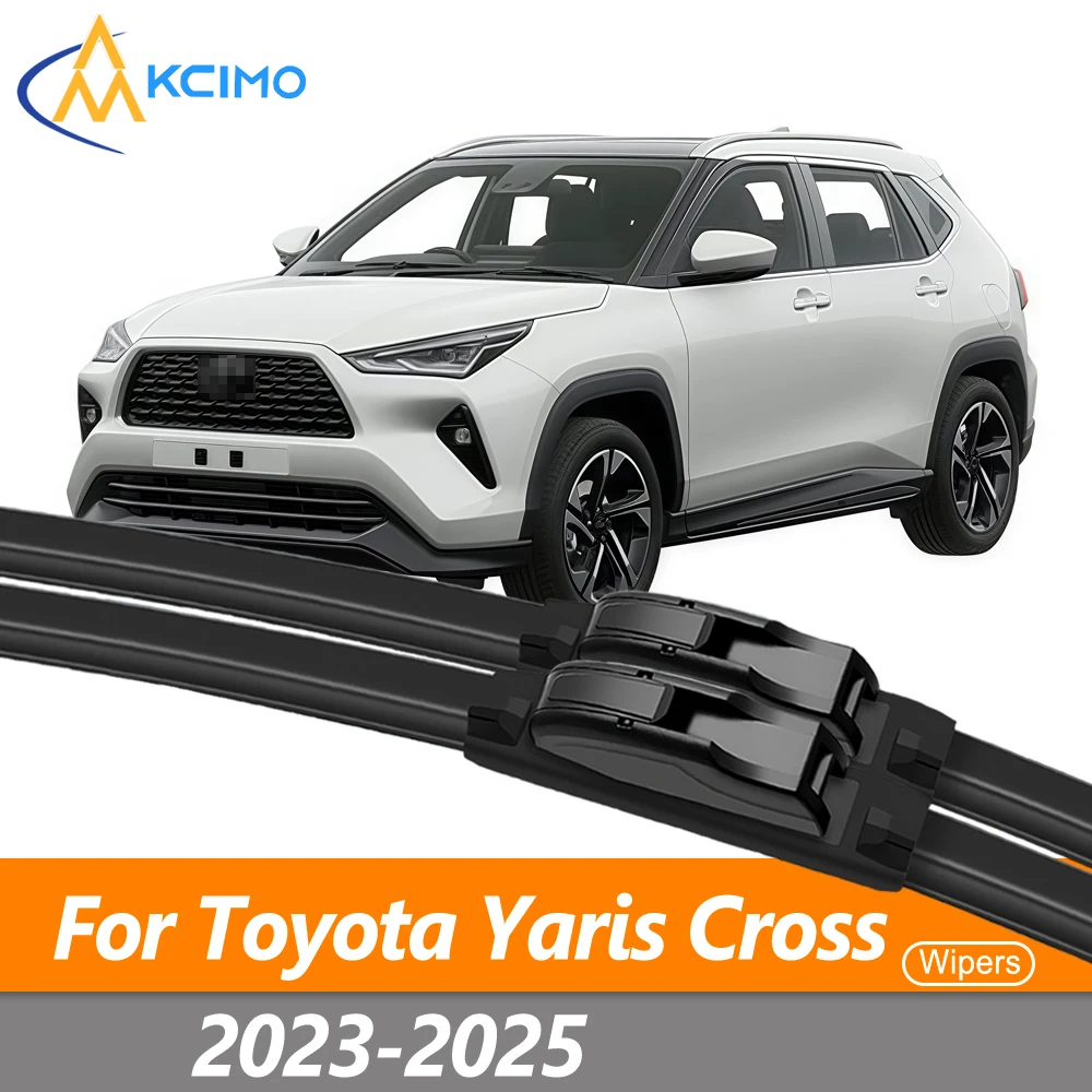 

2-Pack Front Window Wiper Blades Replacement For Toyota Yaris Cross/ AC200 2023-2025 Easy Install Windshield Wipers Set