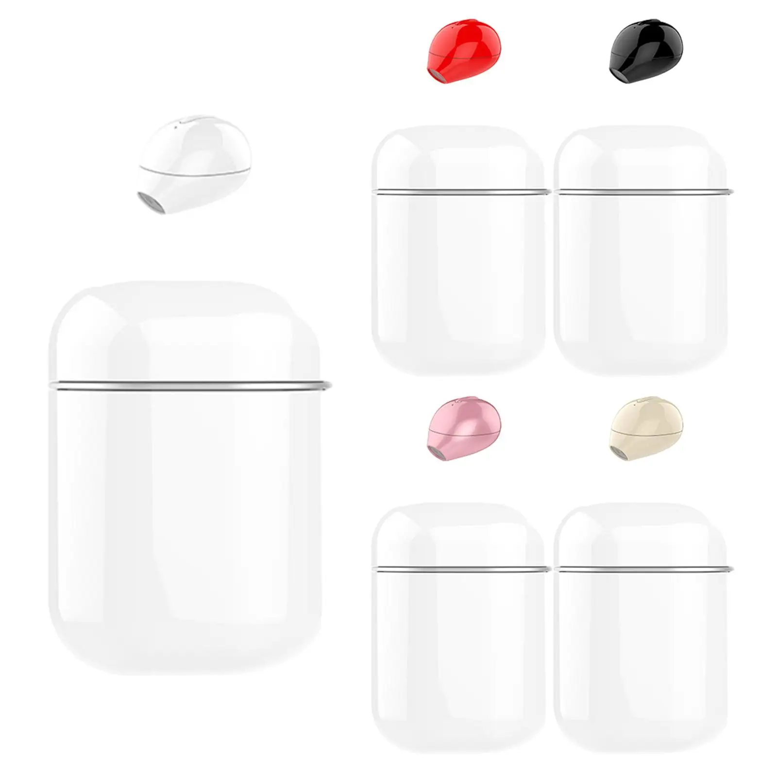 X20 Mini Earbud Earphone Hidden Headphone Earpiece Button Control Hands-