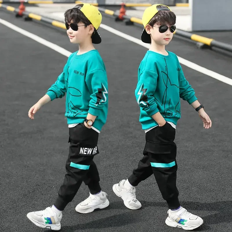 

teenager baby kids girl Clothes Hoodie winter Autumn loose tracksuit t Shirts + leggings pants 4 5 6 7 8 9 10 11 12 Years