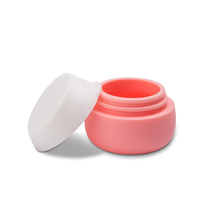 20ml Silicone Cosmetic Container Makeup Pot Cream Jars Travel Pill Box Portable Dispenser Cream Bottles Lotion Box Emulsion Jar