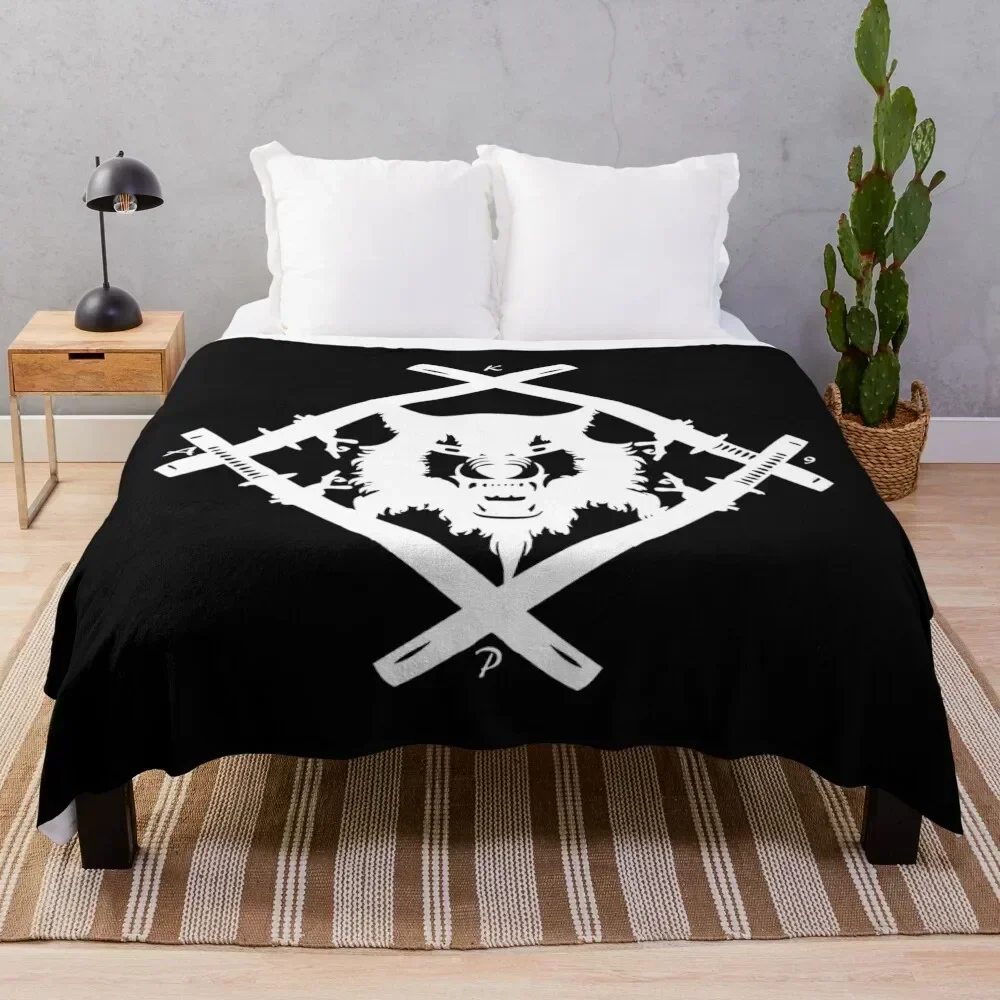 

Hollowsquad - White Throw Blanket Spring Fall Cozy Throw Blanket for Couch