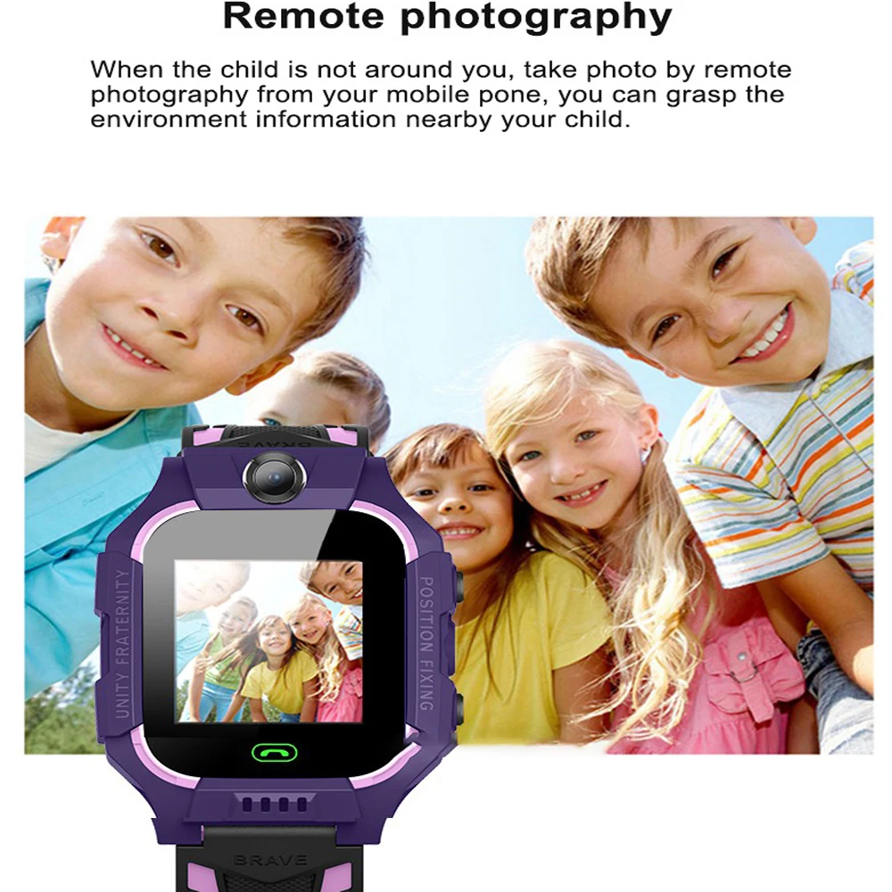 Q19 Smart Watch Kids Sport Phone Call Sim Card Smartwatch For Children SOS Camera Voice Chat Photo Boy Girl Gift Touch Screen