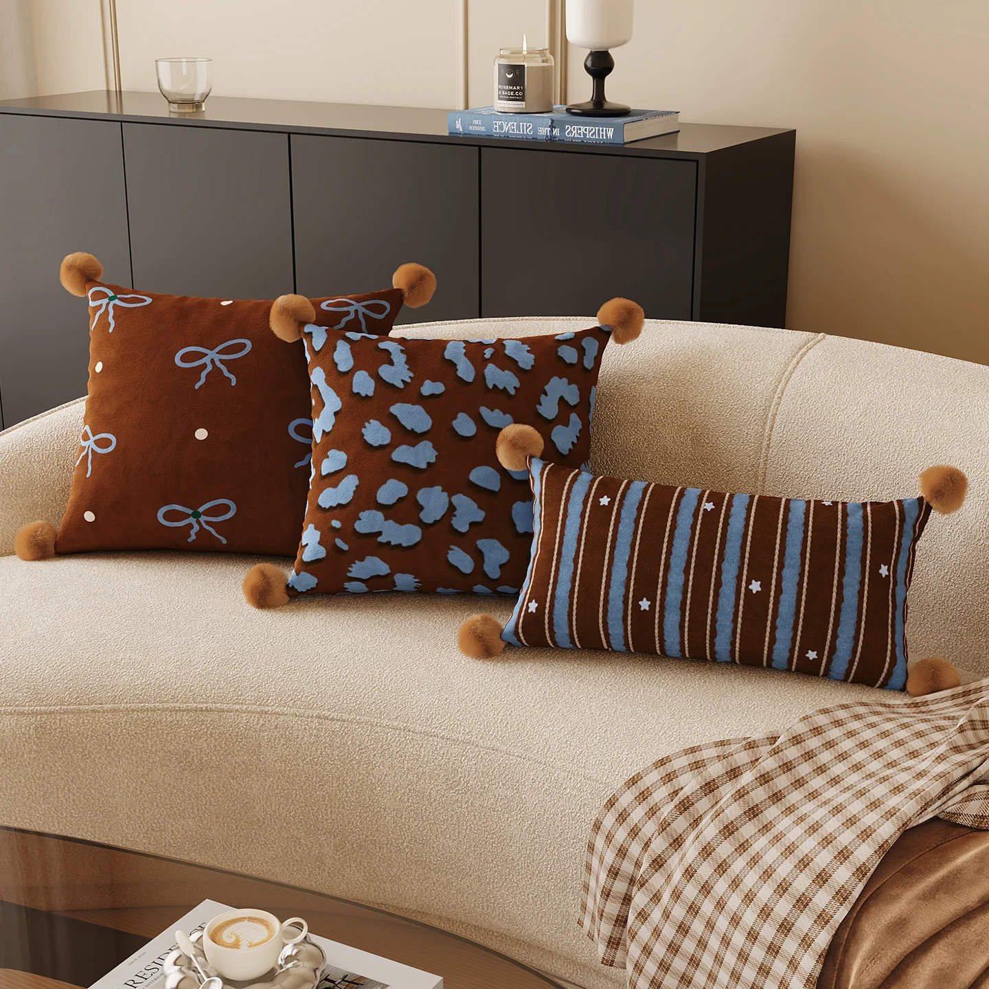 

Retro Leopard Print Pillowcase Sofa Backrest Bed Head Decorative Cushion Removable And Washable High-End Sensation Lumbar Sup...