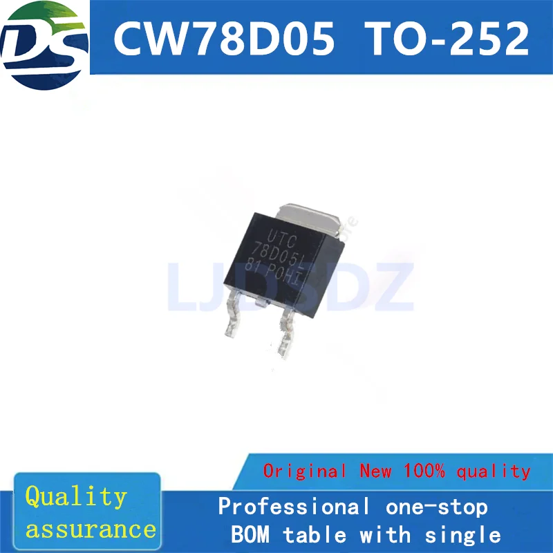 5 PÇS/LOTE  CW78D05  TO-252  NEW  IN  STOCK