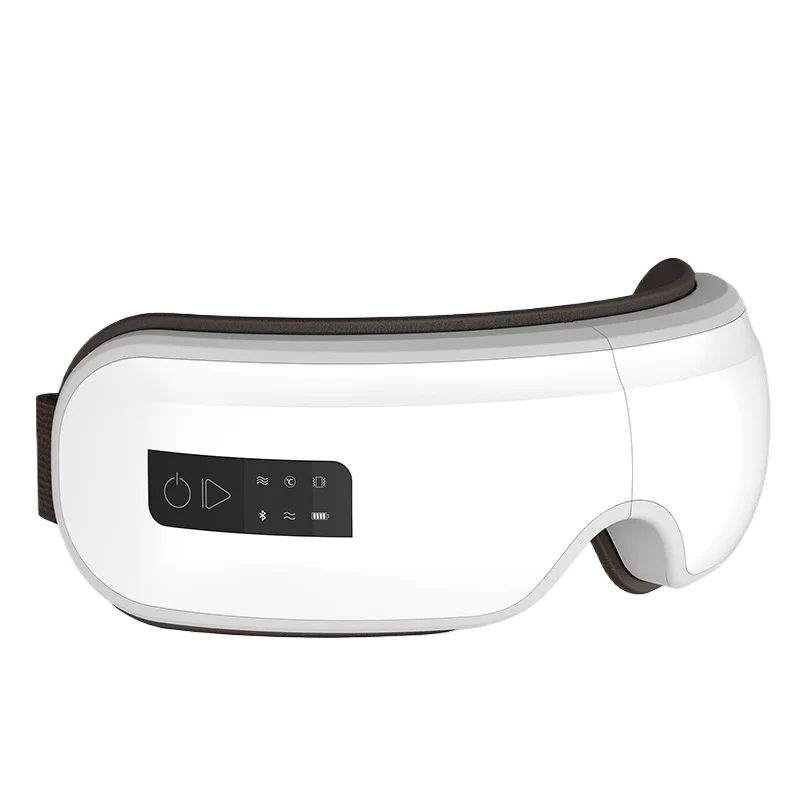 

Electric eye massager with heating and vibration timing control, music function