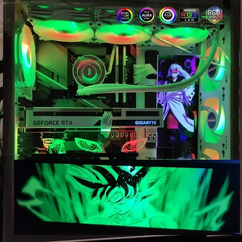 Customized Computer Case RGB Panel 5V/12V RGB Colorful Modding For VGA/PSU/Cabinet Backplate Light Board PC Gamer DIY
