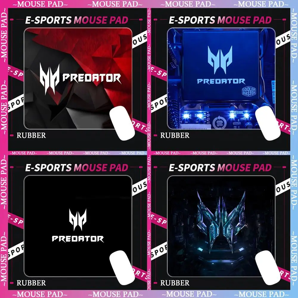 

A-Acer Predators logo design ins Mouse Pad Rubber Small mouse pad CSGOs desktop computer office keyboard e-sports ROGs game