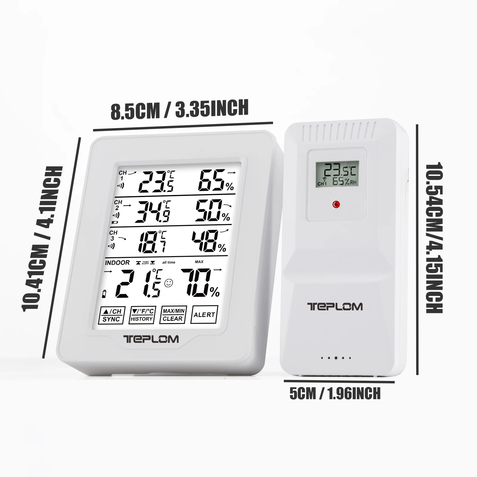 3-In-1 Wireless Indoor Outdoor - огляд і ціна Digital Hygrometer Probe